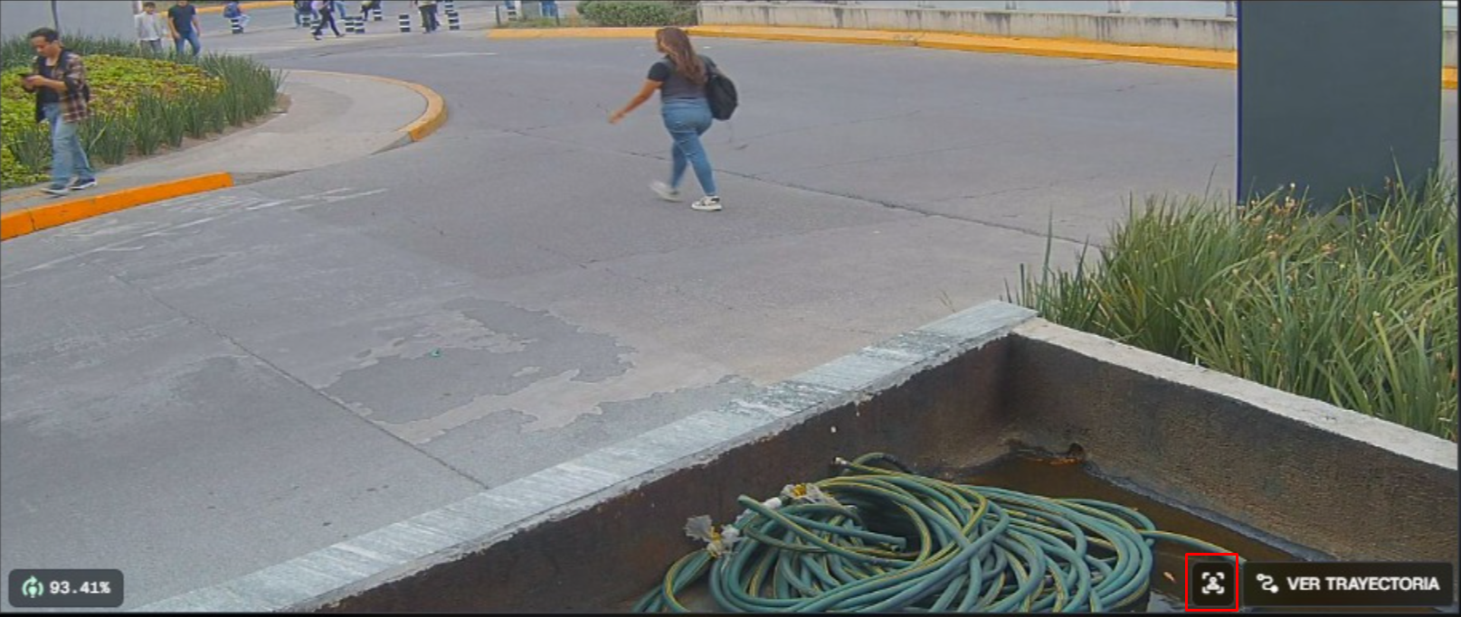 Recuadro de detección oculto